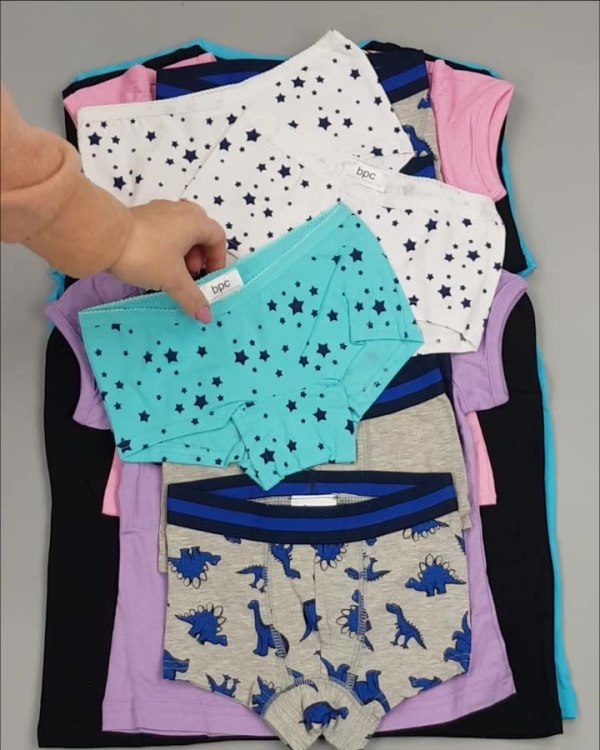 Фотография  556 - Нижнее белье Bon Prix дети#50 шт, ЛОТ №3242 оптом в Петрозаводске и Карелии