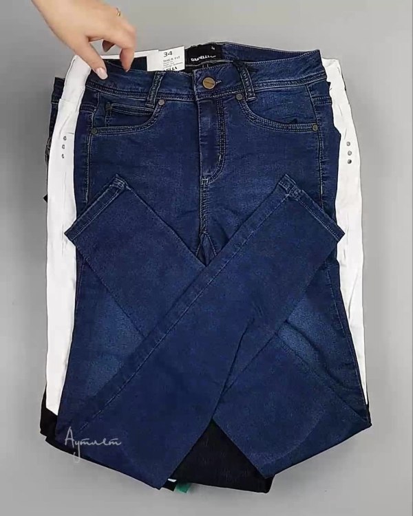 Фотография  303 - Джинсы DK Company 022024#10 кг, ЛОТ №5946 оптом в Петрозаводске и Карелии