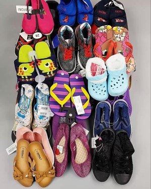 Фотография  202 - Обувь детская СТОК Summer#7,85 кг, ЛОТ №6196 оптом в Петрозаводске и Карелии