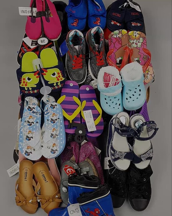 Фотография  485 - Обувь детская СТОК Summer#7,85 кг, ЛОТ №6196 оптом в Петрозаводске и Карелии