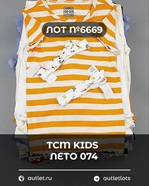 Купить TCM Kids лето 074#7 кг, ЛОТ №6669 оптом в Петрозаводске и Карелии
