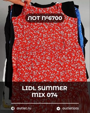 Купить LIDL Summer mix 074#15 кг, ЛОТ №6700 оптом в Петрозаводске и Карелии