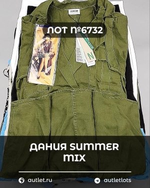 Купить ДАНИЯ Summer mix 24#15 кг, ЛОТ №6732 оптом в Петрозаводске и Карелии
