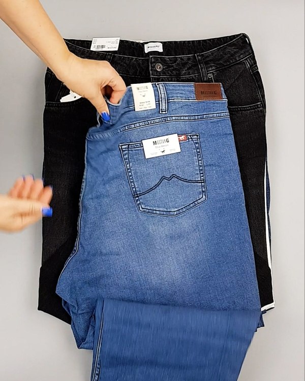 Фотография  585 - Джинсы MUSTANG м/ж#5 кг, ЛОТ №6960 оптом в Петрозаводске и Карелии