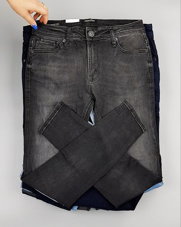 Фотография  501 - Брюки + джинсы JACK JONES 094#10 кг, ЛОТ №6962 оптом в Петрозаводске и Карелии