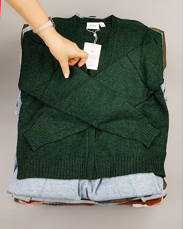 Фотография  524 - Кардиганы VILA W 104#7 кг, ЛОТ №7155 оптом в Петрозаводске и Карелии