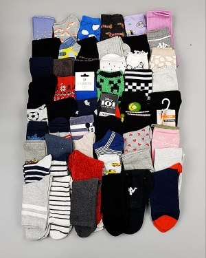 Купить Носки дети СТОК зима#5 кг, ЛОТ №6989 оптом в Петрозаводске и Карелии