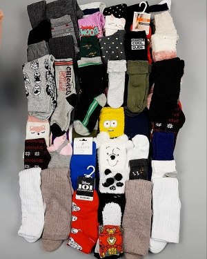 Фотография  694 - Носки дети СТОК зима#5 кг, ЛОТ №6986 оптом в Петрозаводске и Карелии