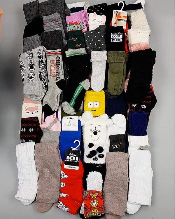 Фотография  815 - Носки дети СТОК зима#5 кг, ЛОТ №6986 оптом в Петрозаводске и Карелии