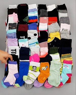 Фотография  162 - Носки дети СТОК лето#5 кг, ЛОТ №6993 оптом в Петрозаводске и Карелии