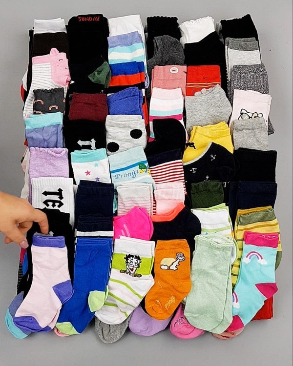 Фотография  840 - Носки дети СТОК лето#5 кг, ЛОТ №6993 оптом в Петрозаводске и Карелии