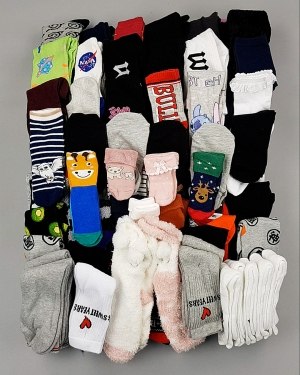 Фотография  236 - Носки дети СТОК зима#5 кг, ЛОТ №6989 оптом в Петрозаводске и Карелии