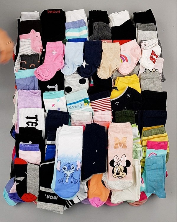 Фотография  916 - Носки дети СТОК лето#5 кг, ЛОТ №6993 оптом в Петрозаводске и Карелии