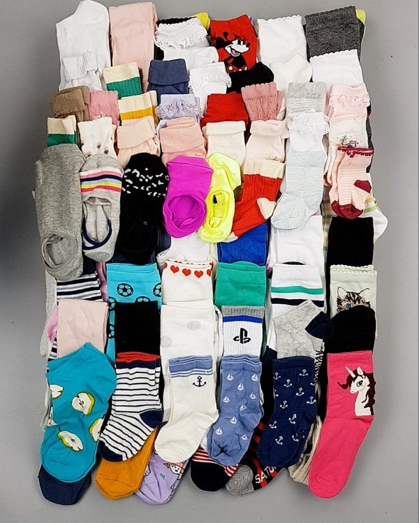 Фотография  312 - Носки дети СТОК лето#5 кг, ЛОТ №6992 оптом в Петрозаводске и Карелии