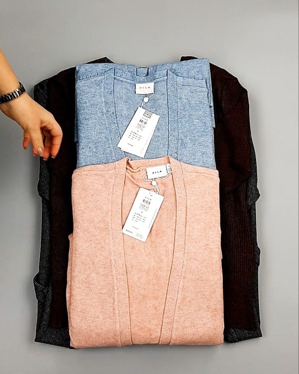 Фотография  838 - Кардиганы VILA W 104#7 кг, ЛОТ №7381 оптом в Петрозаводске и Карелии