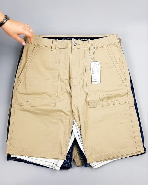 Фотография  952 - Шорты мужские TOM TAILOR 124#3,75 кг, ЛОТ №7600 оптом в Петрозаводске и Карелии