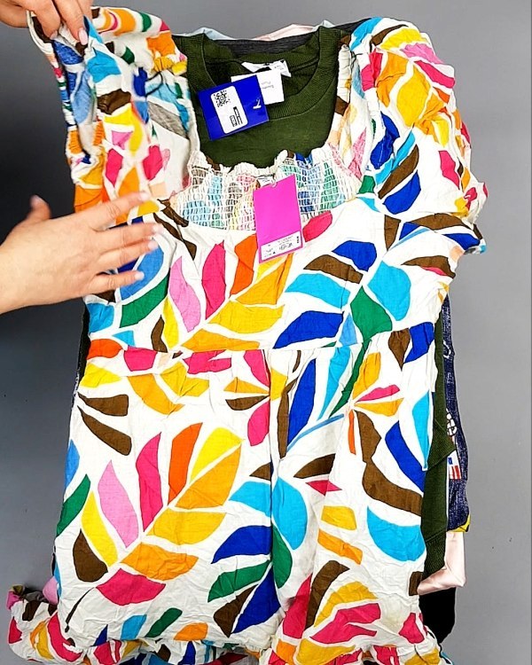 Фотография  486 - AMAZON mix жен лето 015#15 кг, ЛОТ №7723 оптом в Петрозаводске и Карелии