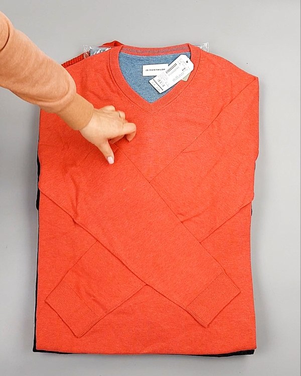 Фотография  663 - Джемпера легкие мужские TOM TAILOR 124#8,35 кг, ЛОТ №7605 оптом в Петрозаводске и Карелии