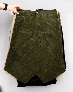 Фотография  480 - Брюки вельветовые м/ж C&A 025#10 кг, ЛОТ №8031 оптом в Петрозаводске и Карелии