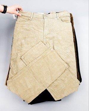 Фотография  748 - Брюки вельветовые м/ж C&A 025#10 кг, ЛОТ №8031 оптом в Петрозаводске и Карелии