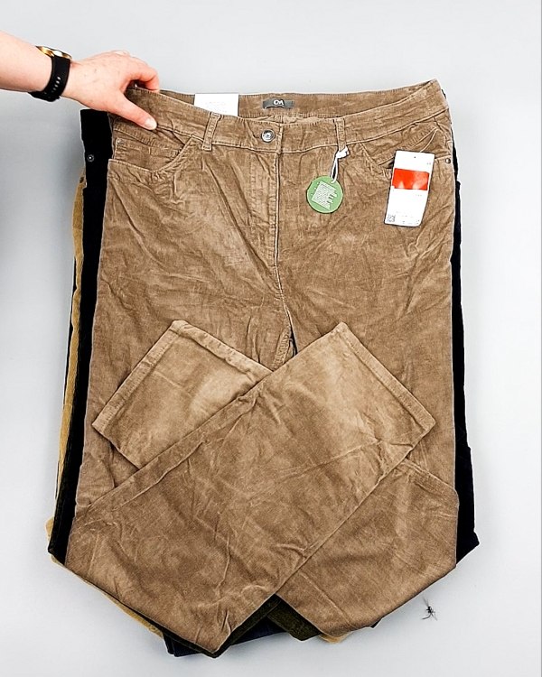 Фотография  169 - Брюки вельветовые м/ж C&A 025#10 кг, ЛОТ №7902 оптом в Петрозаводске и Карелии