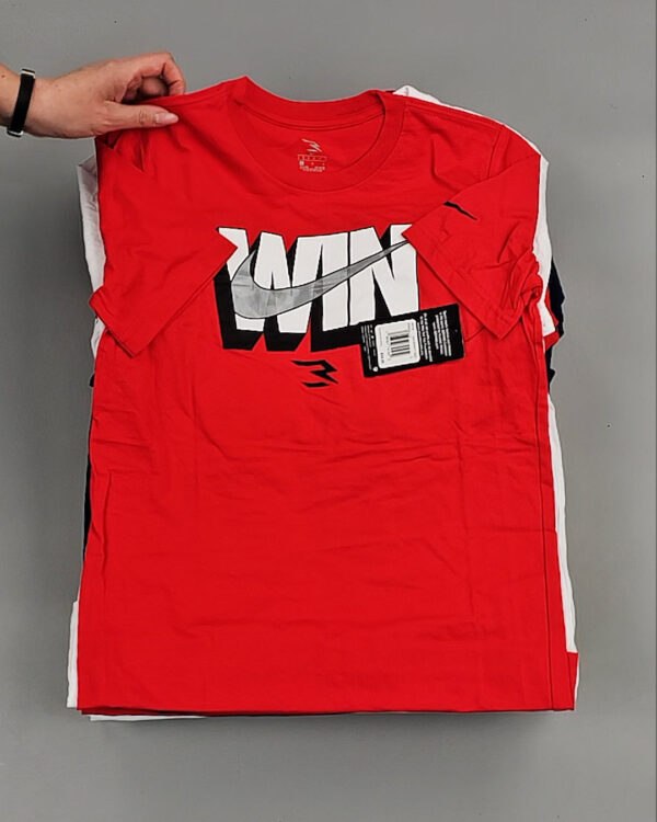 Фотография  638 - Футболки детские NIKE WIN CAN 084#5 кг, ЛОТ №8597 оптом в Петрозаводске и Карелии