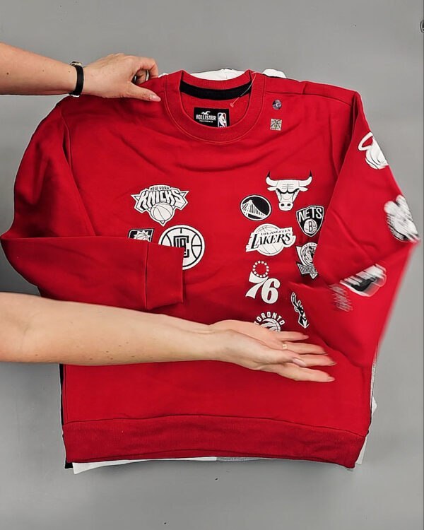 Фотография  206 - Толстовки муж HOLLISTER SW#10 кг, ЛОТ №8588 оптом в Петрозаводске и Карелии