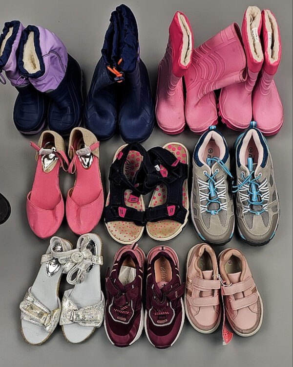 Фотография  600 - Обувь детская Summer Autlet#6 кг, ЛОТ № ВК0128 оптом в Петрозаводске и Карелии