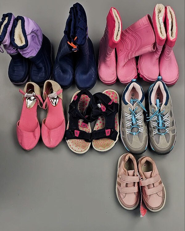 Фотография  986 - Обувь детская Summer Autlet#6 кг, ЛОТ № ВК0128 оптом в Петрозаводске и Карелии