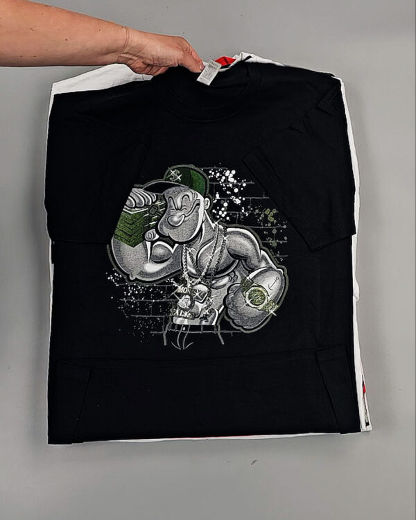 Фотография  585 - Футболки м/ж (Printed T-Shirts New)#5 кг, ЛОТ №8904 оптом в Петрозаводске и Карелии