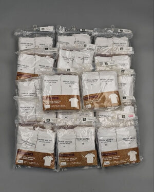 Купить Футболка белая муж Корея 085#5 кг оптом в Петрозаводске и Карелии