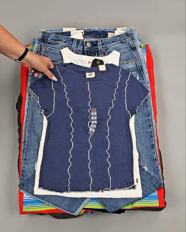 Фотография  657 - Levis mix SW 03#10 кг, ЛОТ СТ-9170 оптом в Петрозаводске и Карелии