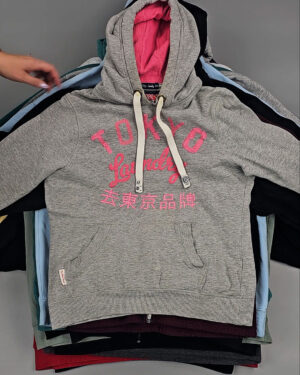 Купить Толстовки#10 кг, ЛОТ № СХ-0149 оптом в Петрозаводске и Карелии