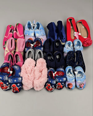 Купить Обувь домашняя дети СТОК 065#3,3 кг, ЛОТ СТ-9728 оптом в Петрозаводске и Карелии