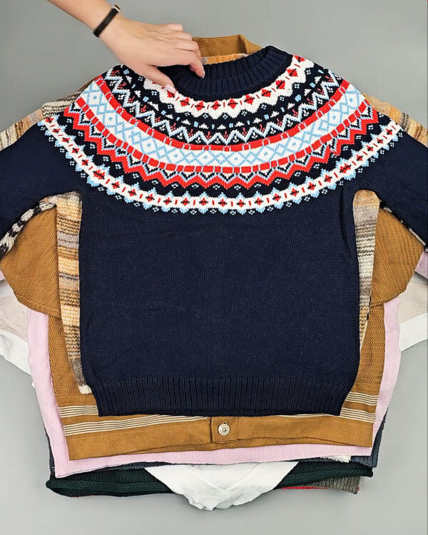 Фотография  102 - Джемпера СТОК CAN#10 кг, ЛОТ СТ-9915 оптом в Петрозаводске и Карелии