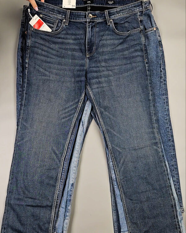 Фотография  904 - Джинсы C&A ж/м#10 кг, ЛОТ СТ-9861 оптом в Петрозаводске и Карелии