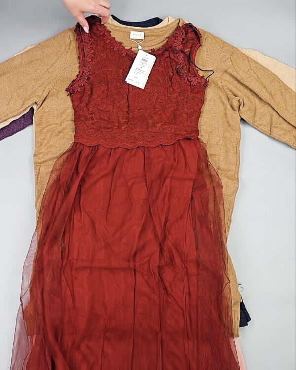 Фотография  976 - Платья VILA Winter 104#7 кг, ЛОТ СТ-9902 оптом в Петрозаводске и Карелии