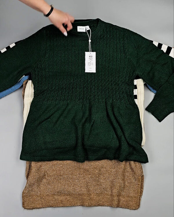 Фотография  531 - Джемпера VILA W 104#7 кг, ЛОТ СТ-9994 оптом в Петрозаводске и Карелии