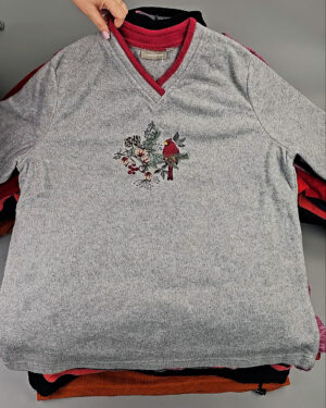 Фотография  297 - Толстовки флис м/ж (Adult Fleece Tops Premium)#18 кг, ЛОТ СХ-0250 оптом в Петрозаводске и Карелии