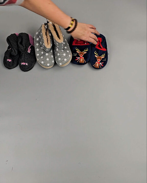 Фотография  669 - Обувь домашняя дети СТОК 065#3,2 кг, ЛОТ СТ-9727 оптом в Петрозаводске и Карелии