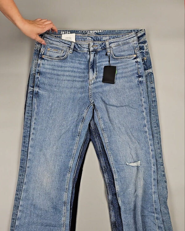 Фотография  527 - Джинсы C&A ж/м#10 кг, ЛОТ СТ-9751 оптом в Петрозаводске и Карелии