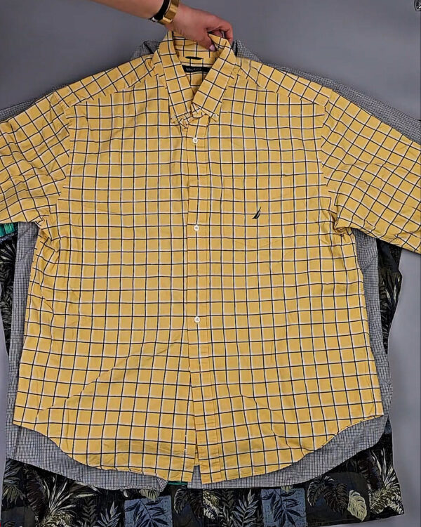 Фотография  738 - Рубашки (Oversize Man Shirts Premium)#20,3 кг, ЛОТ СХ-0242 оптом в Петрозаводске и Карелии